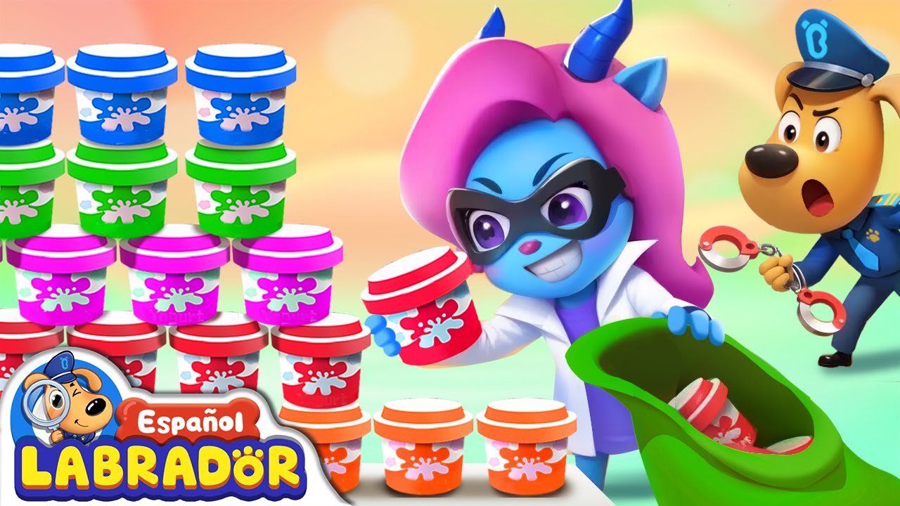 🔍Sheriff Labrador - El Ladrón de Yogur 🥛 | Videos para Niños | BabyBus en Español