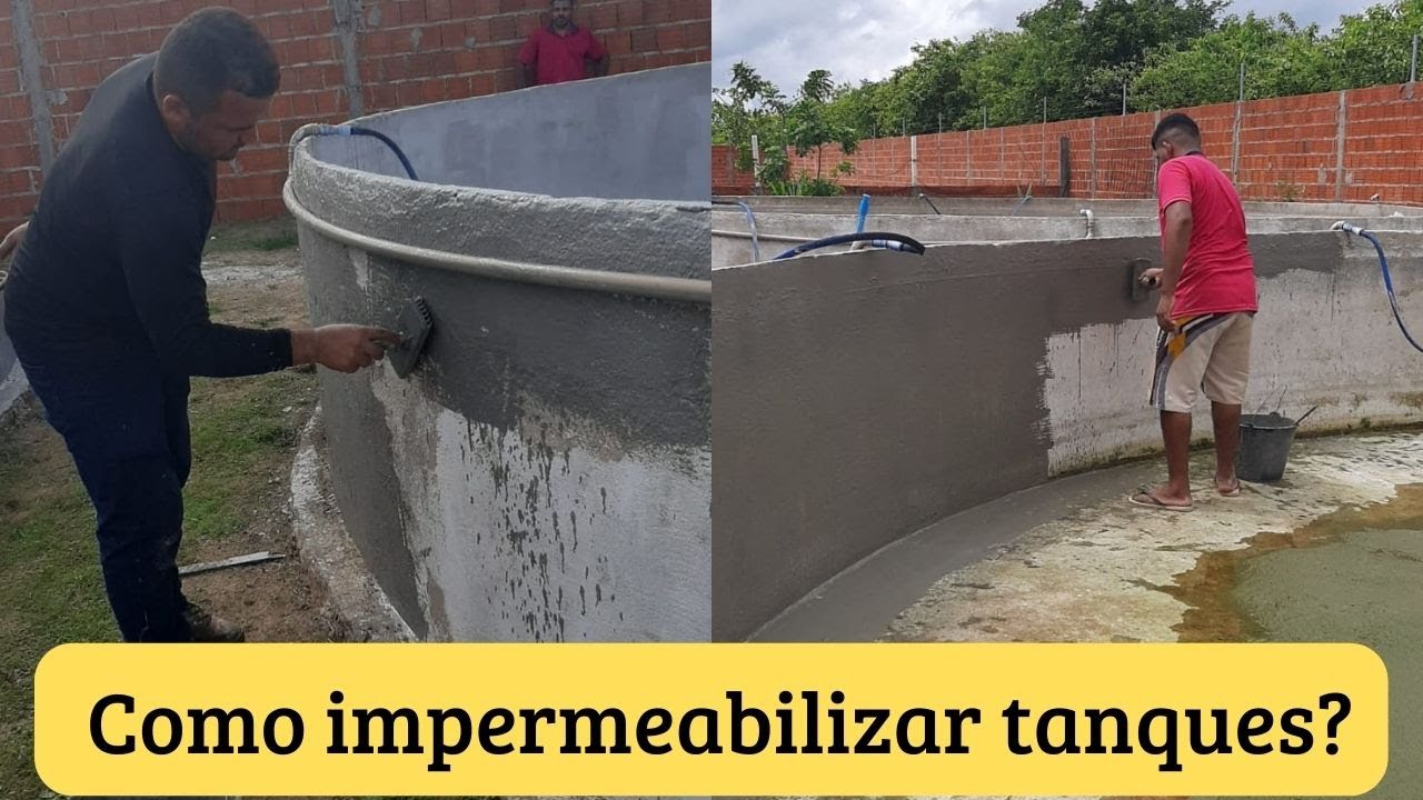 PISCICULTURA 497: COMO FAZER A IMPERMEBIALIZAÇÃO DE TANQUES RAS?