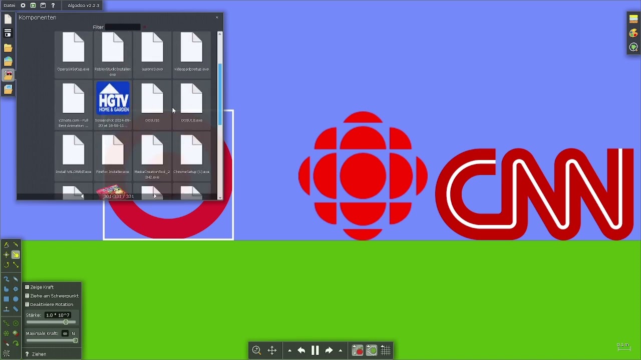 Red Logos (Algodoo)