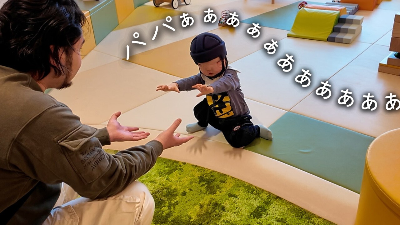 【新たな一面】あの慎重派のおもちくんが。。感動しっぱなしのパパママ【2歳11ヶ月】