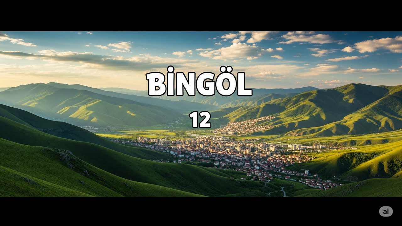 12 Bingöl: Yeşilin ve Huzurun Başkenti #bingol #video #vlog #keşfet