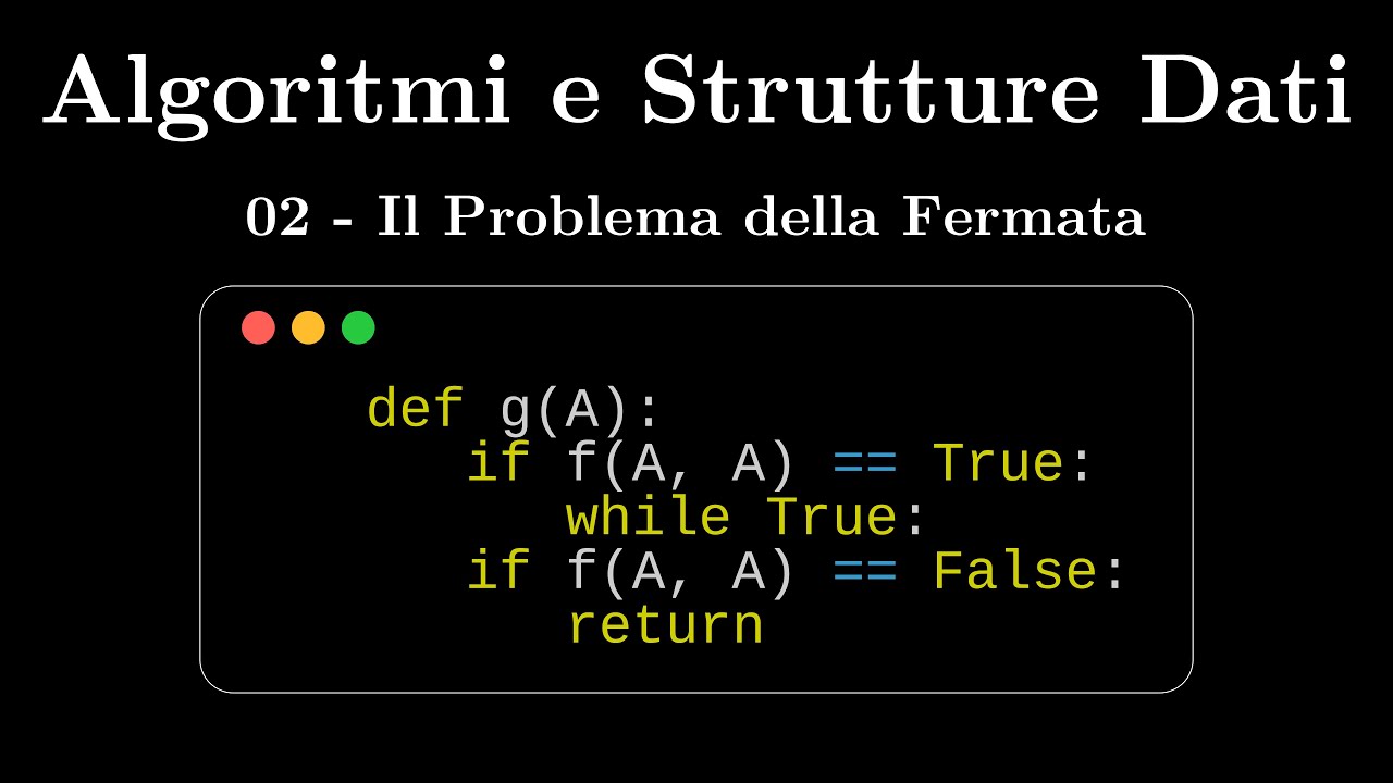 Il Problema della Fermata