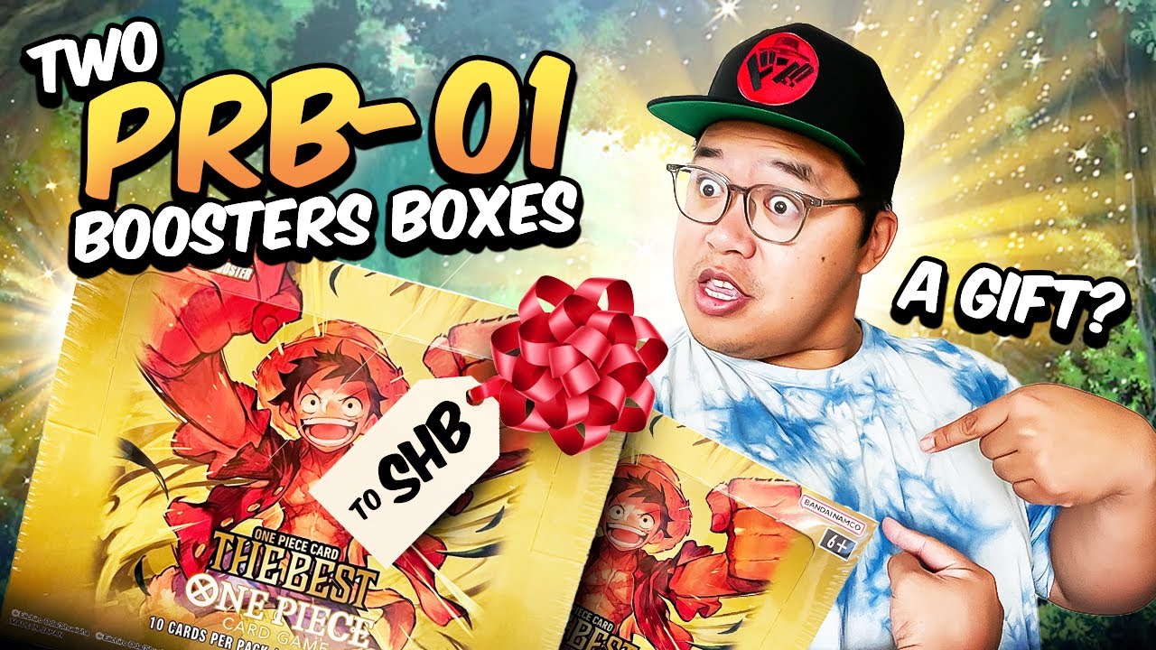 Fan Opening! Two PRB01 Boxes That were Gifted to Me - One Piece TCG Box Opening