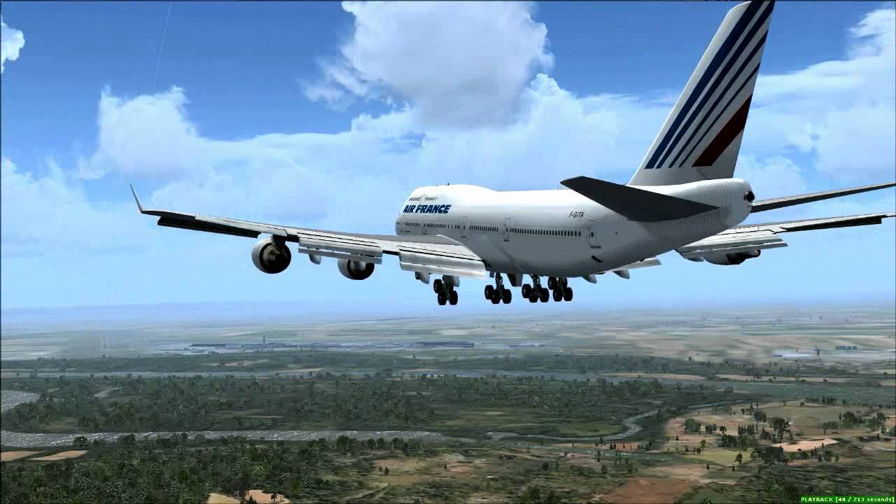 FSX - FlyTampa Vienna - Landing