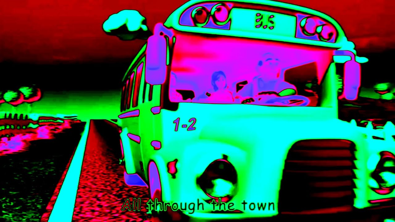 The wheels on the bus go round and round// sponsored by gamavission csupo effects 