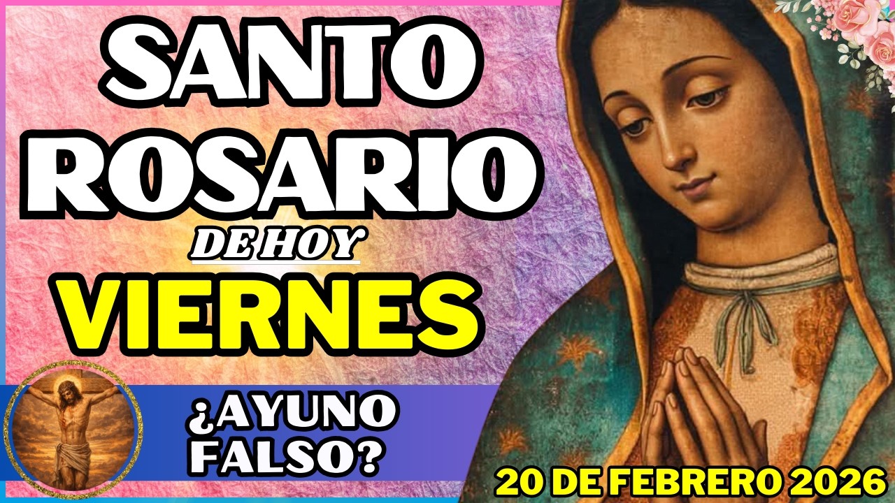 ¿De qué te sirve Ayunar hoy? SANTO ROSARIO VIERNES DE CUARESMA (Misterios Dolorosos)