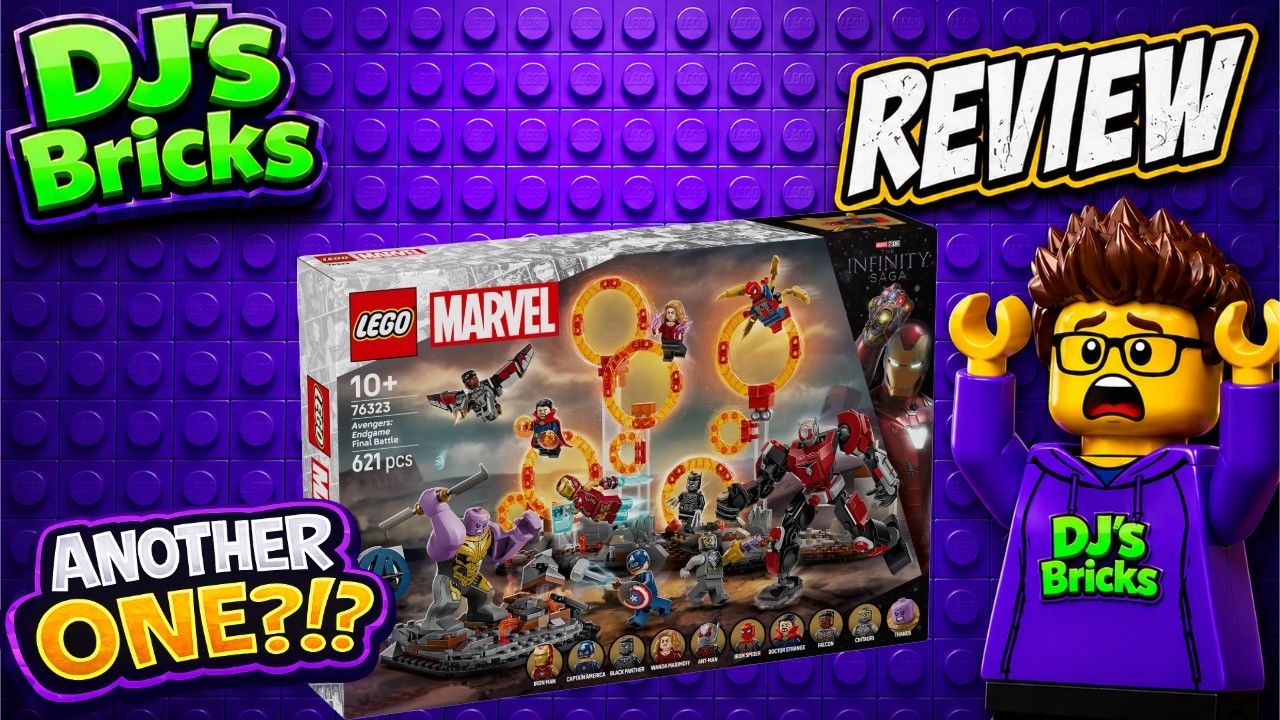 The LEGO Marvel Avengers Endgame Set could have been SO MUCH better...