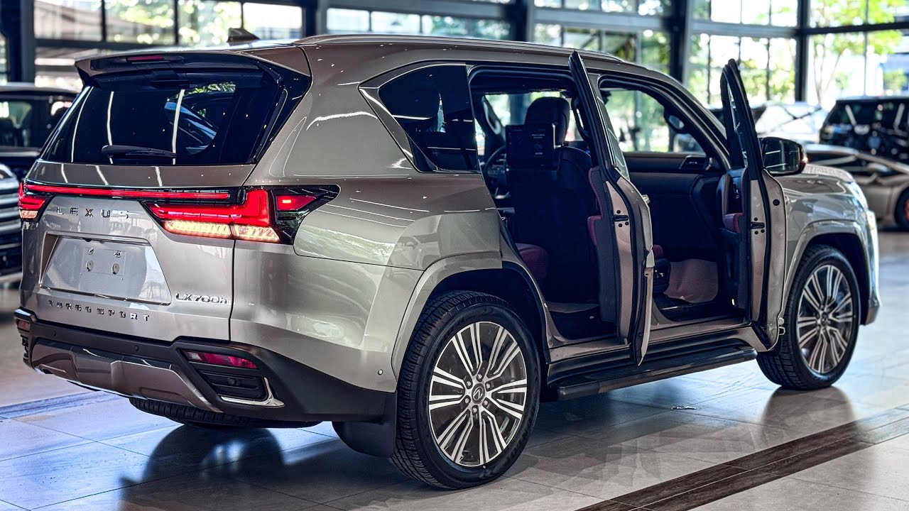 The New Lexus LX700h Luxury Ultimate 7 Seater SUV! Interior & Exterior