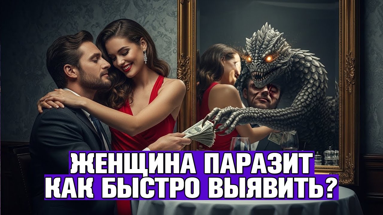 ЖЕНЩИНА-ПАРАЗИТ: КАК РАСПОЗНАТЬ ХИЩНИЦУ, КОТОРОЙ НУЖНЫ ТОЛЬКО ТВОИ РЕСУРСЫ? 💸🐍