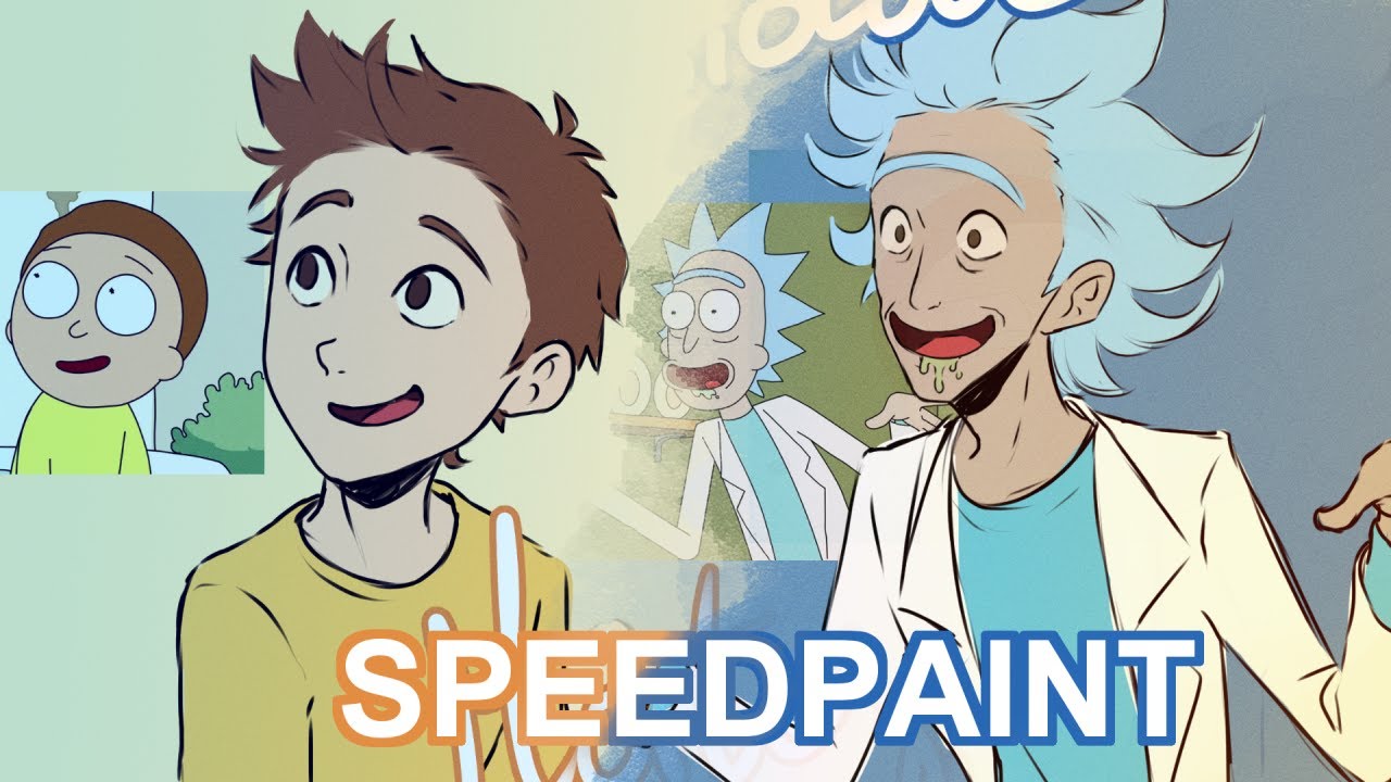 [Speedpaint] Rick and Morty Studies (#203)