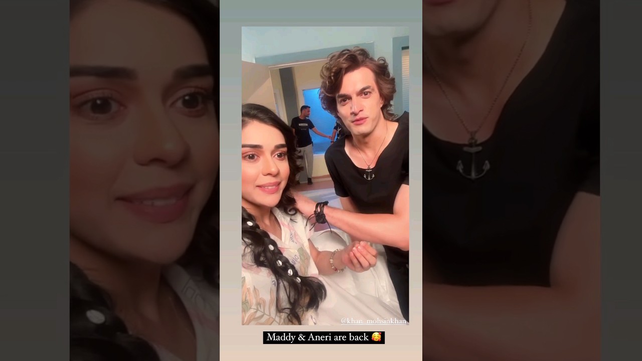 Mohsin Khan and Eisha Singh together in a project 