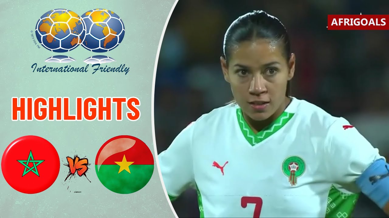Morocco vs Burkina Faso Highlights | Women's Football Friendly International | 29.11.2025