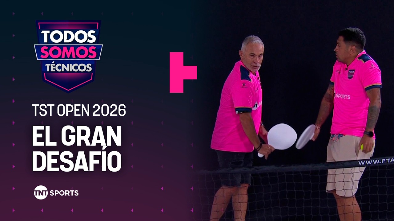 TST Open 2026: Los panelistas muestran sus habilidades en el tenis - Todos Somos Técnicos