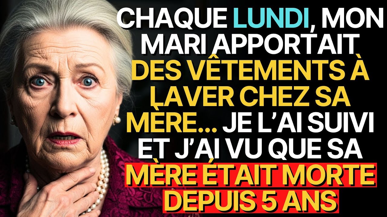 Histoire vraie de cette grand-mère👵💗: CHAQUE LUNDI, MON MARI APPORTAIT DES VÊTEMENTS À LAVER CHEZ...