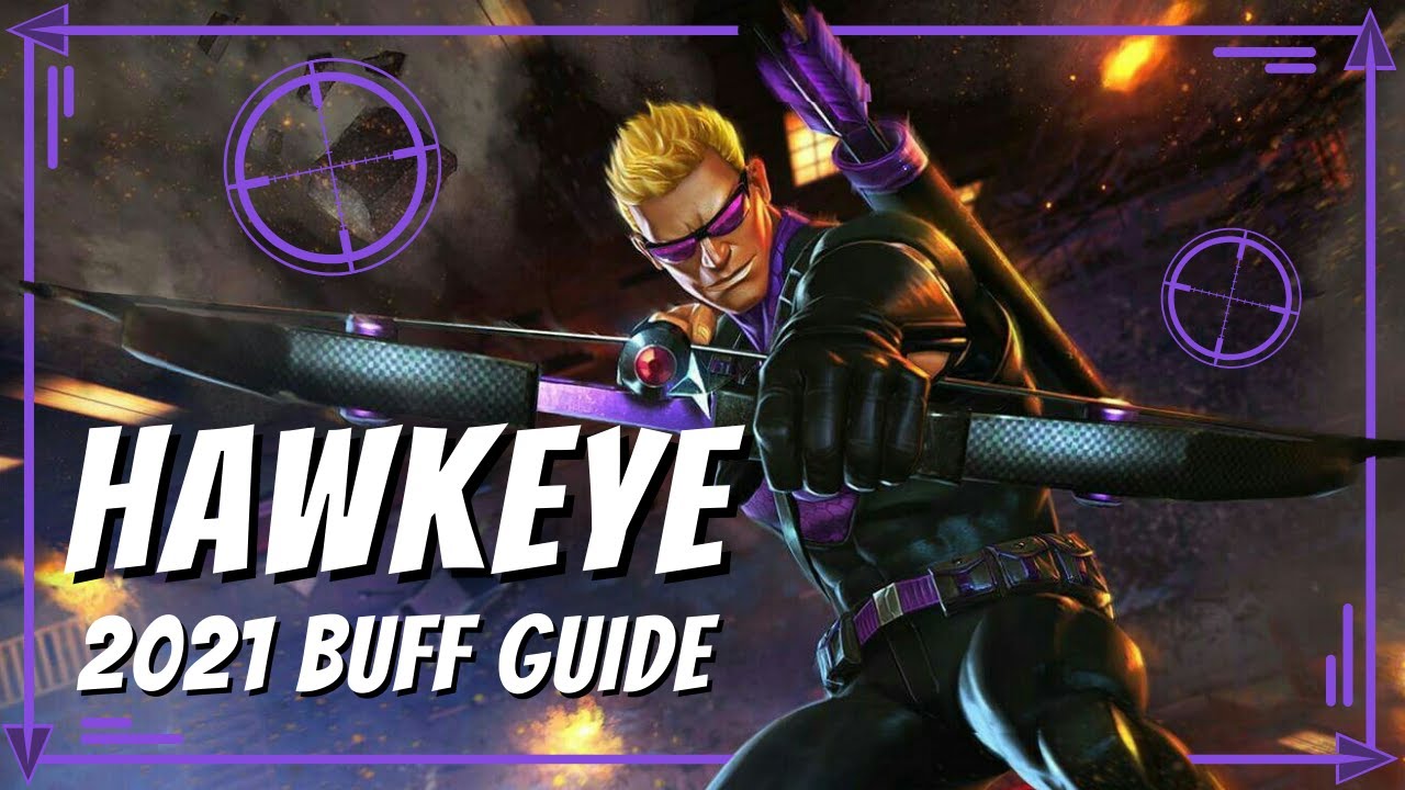 How to Play Hawkeye 2021 Buff Guide MCoC Guide Marvel Contest of Champions