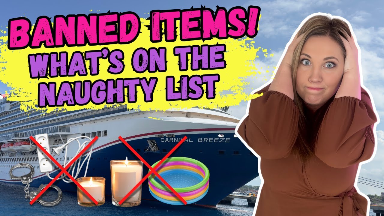Cruise Banned Items: What Not to Bring on Board (or Lose at Security!)