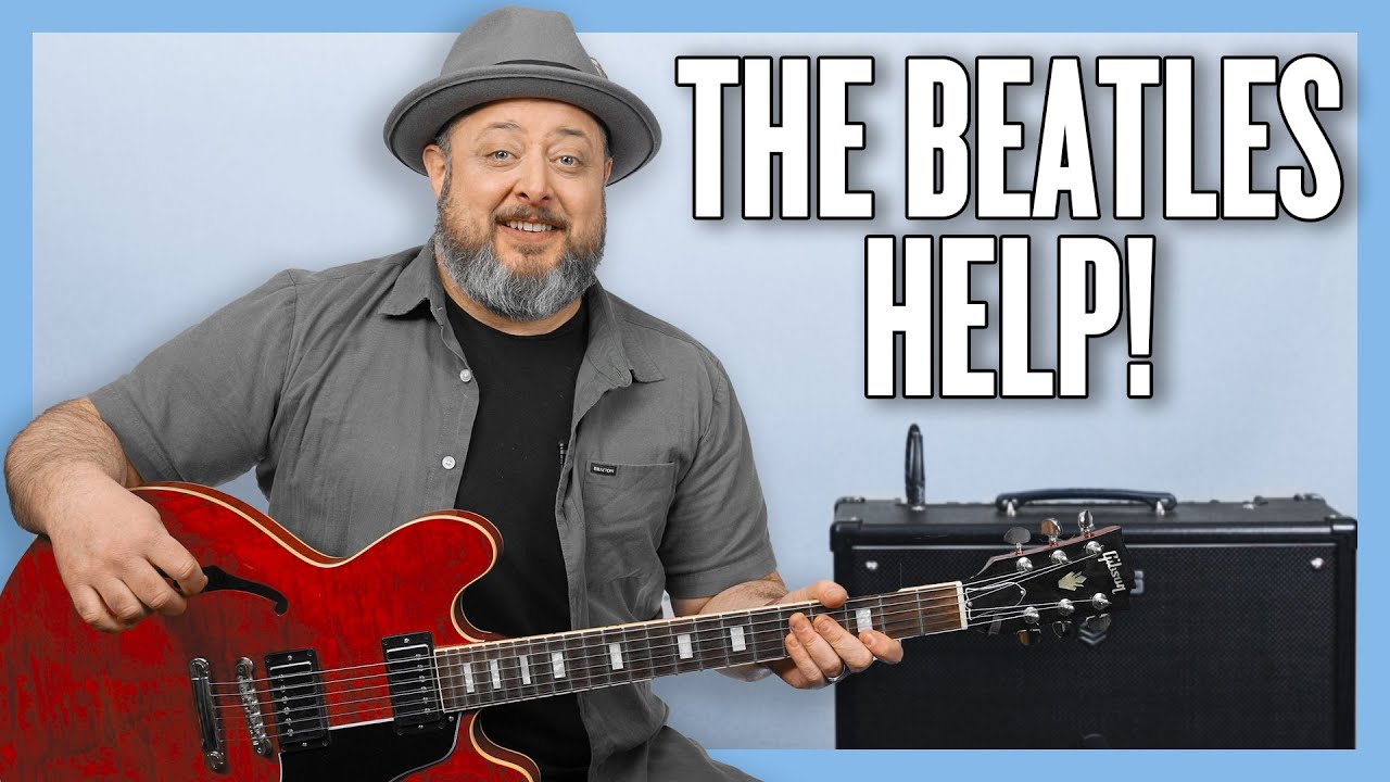 The Beatles Help! Урок игры на гитаре + руководство