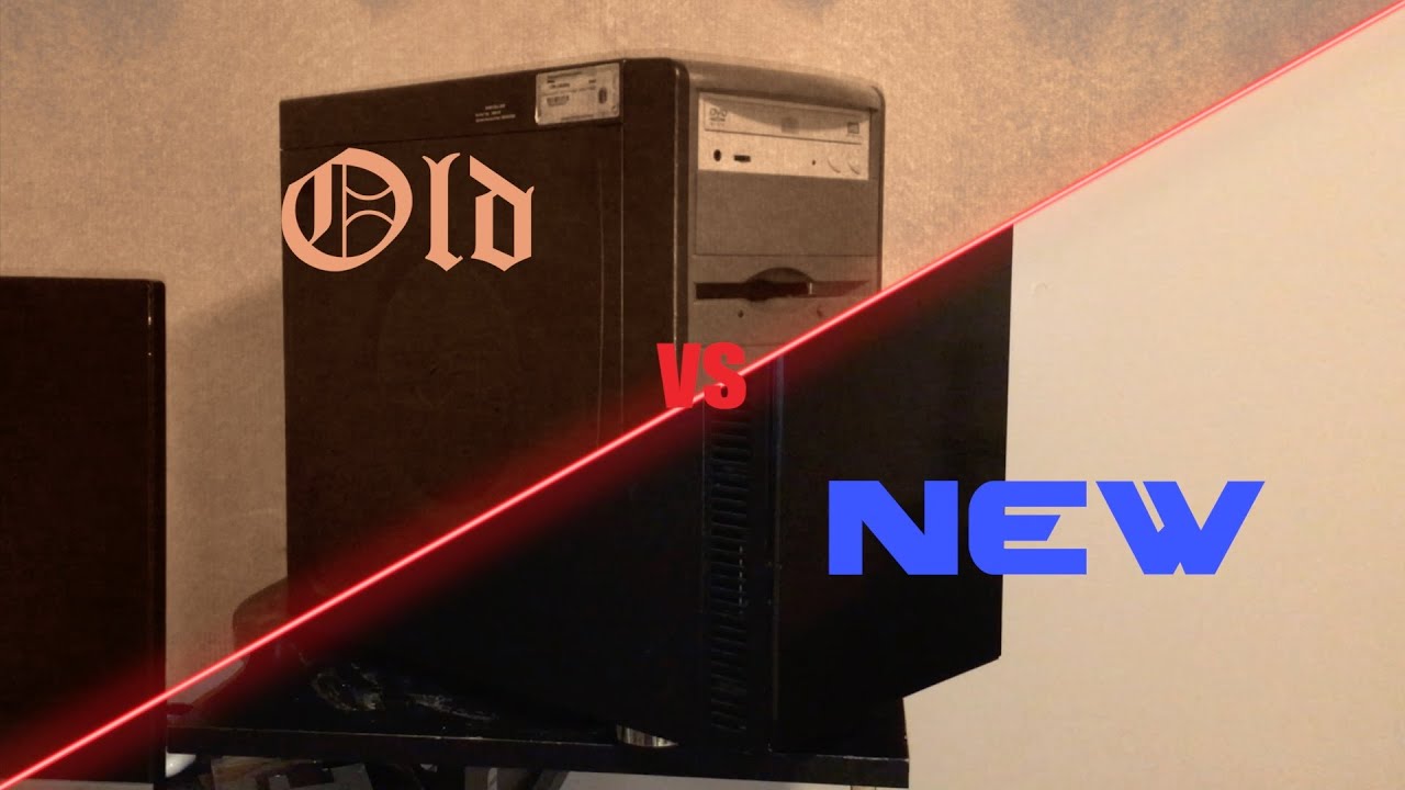 My First Computer vs My Current Computer