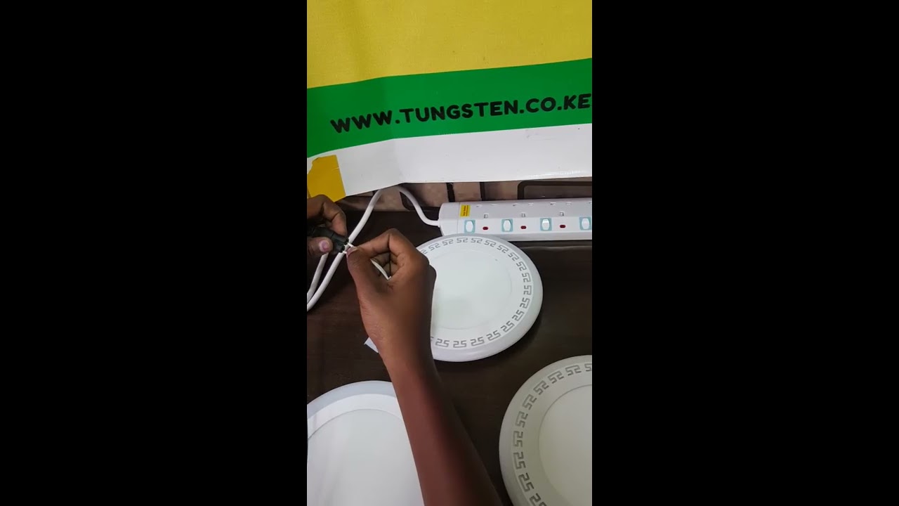 Two colour LED panel lights