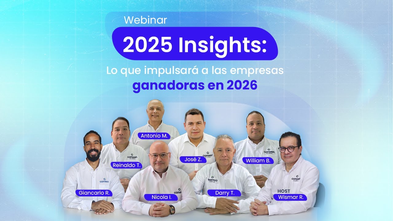 Webinar 2025 Insights: Lo que impulsará a las empresas ganadoras en el 2026