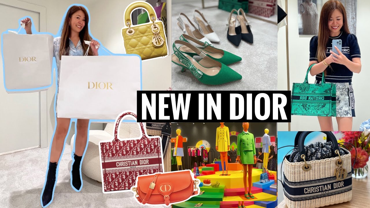 VLOG - SHOPPING DAY AT DIOR ⭐️ Trying On All the New Season Items * ARE THE BAGS TOO MUCH? *