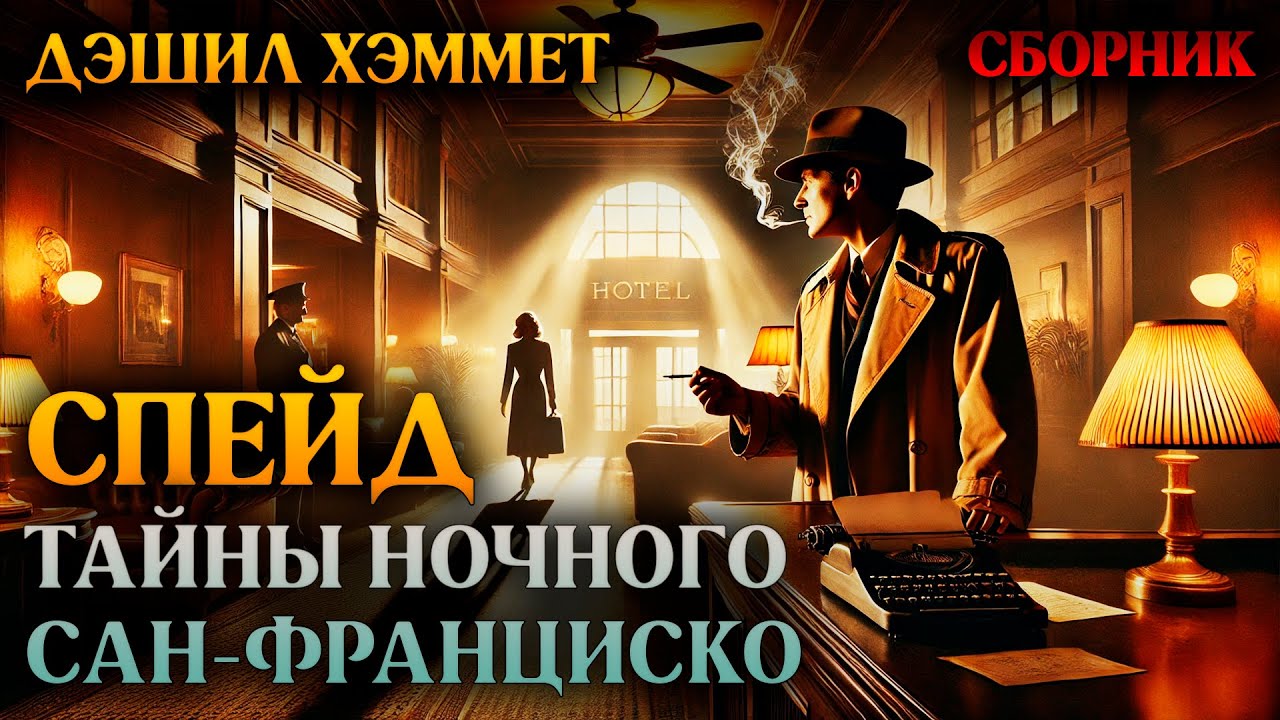 Дэшил Хэммет - СПЕЙД. ТАЙНЫ НОЧНОГО САН-ФРАНЦИСКО | ДЕТЕКТИВНЫЙ СБОРНИК | Читает Большешальский