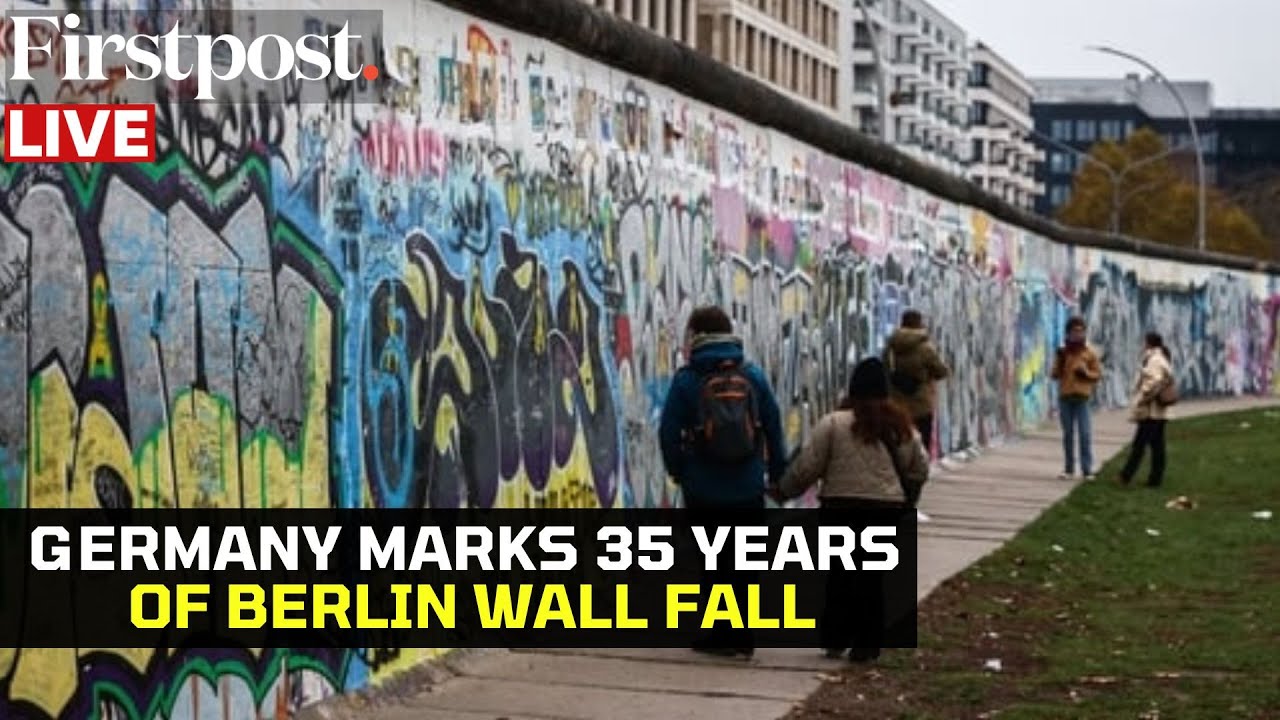 LIVE: Hundreds Pay Tribute As Germany Marks 35th Anniversary of the Fall of Berlin Wall