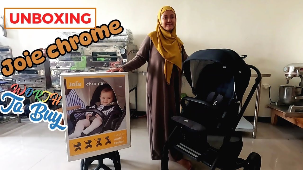 JOIE chrome || unboxing stroller Joie chrome