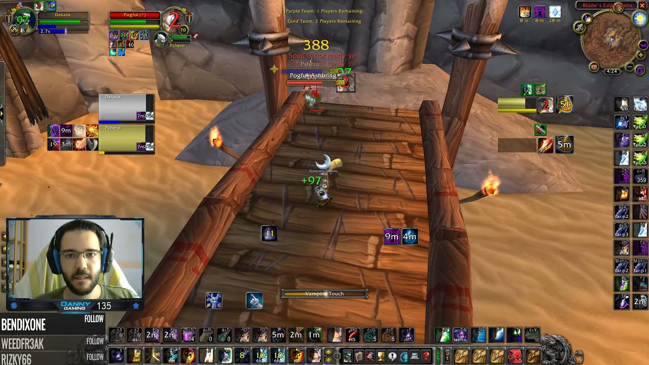 Dakata & Pshero Second Arenas (Shadow Priest Rogue) | WoW TBC Classic