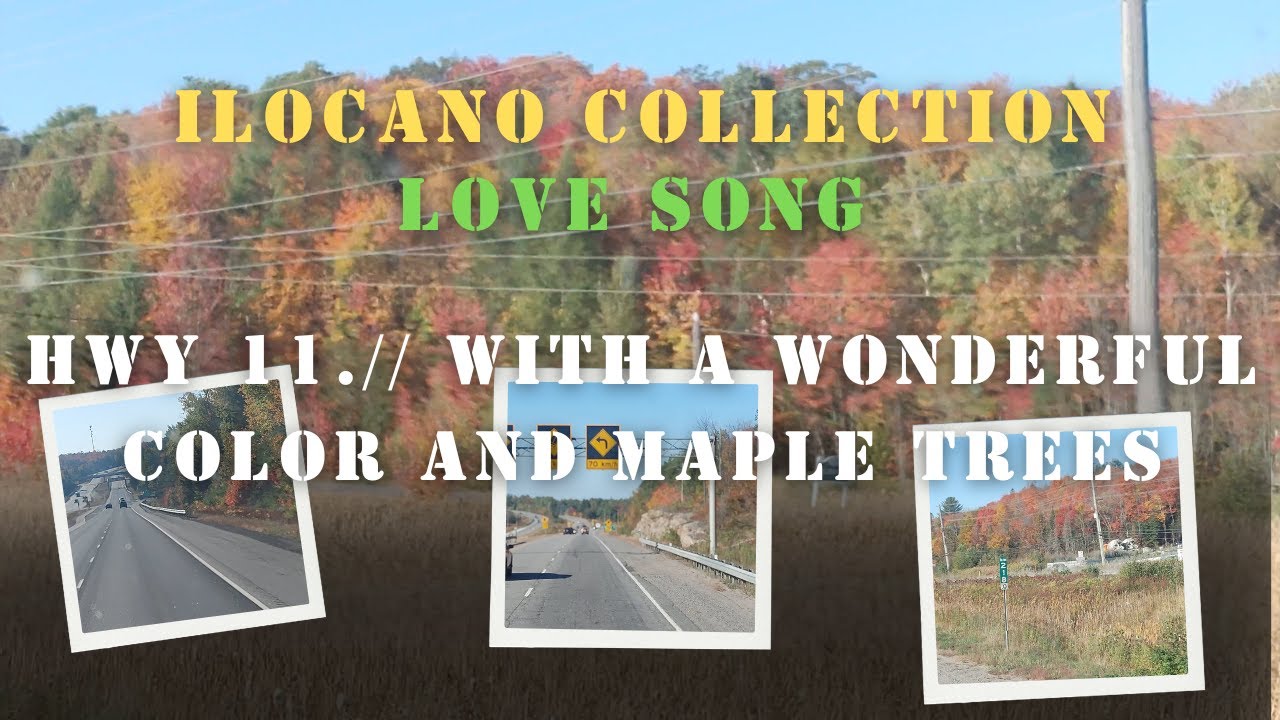 ILOCANO COLLECTION // LOVE SONG // HWY 11, WITH A WONDERFUL COLOS & MAPLE TREES ,#roadrunstv