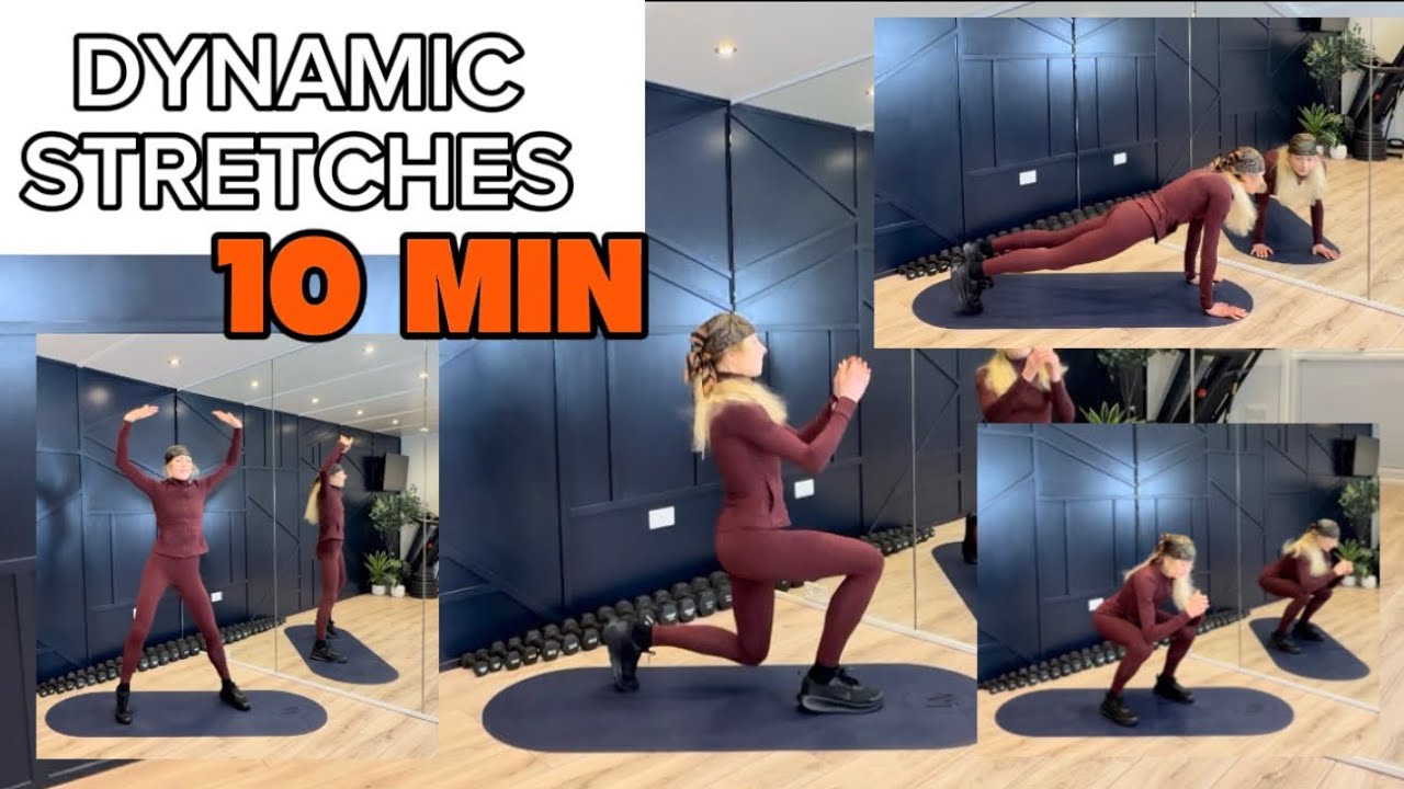 10 Minute Dynamic Stretch Routine | Full Body Warm Up | Perfect Morning or Pre Workout Mobility