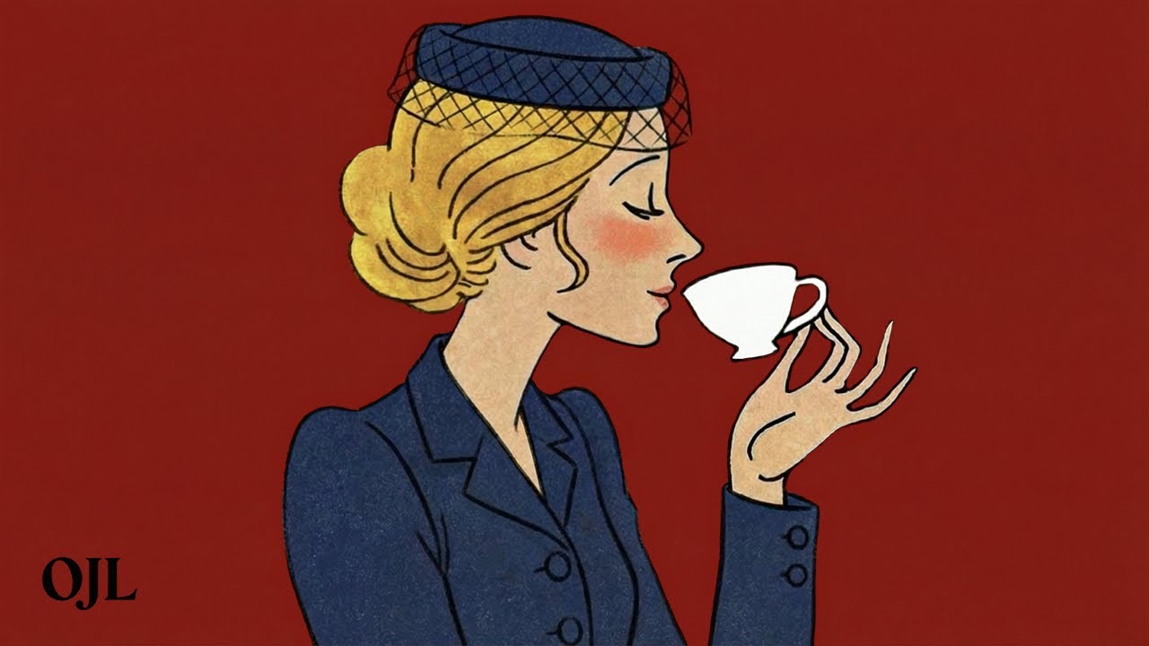 Italian Vintage Jazz — Cozy 1940s Café | Soft Female Vocal | Relaxing Background Music