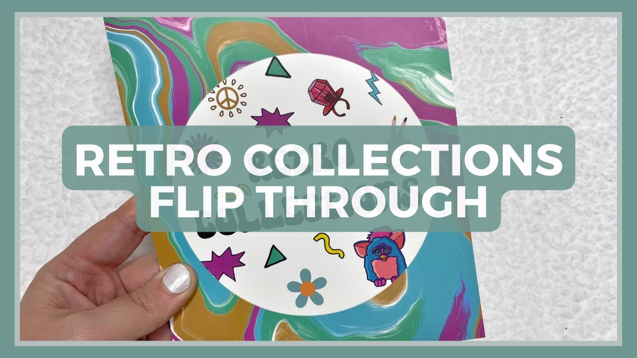 NEW Retro Collections Sticker Book Flip Through | Release Details