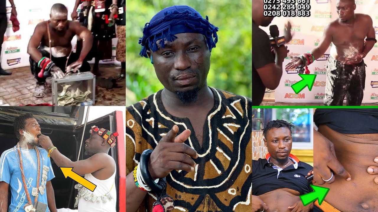 Togbe Kedinakpor brags: No one in Ghana carries more power and spirits than me 🔥🔥