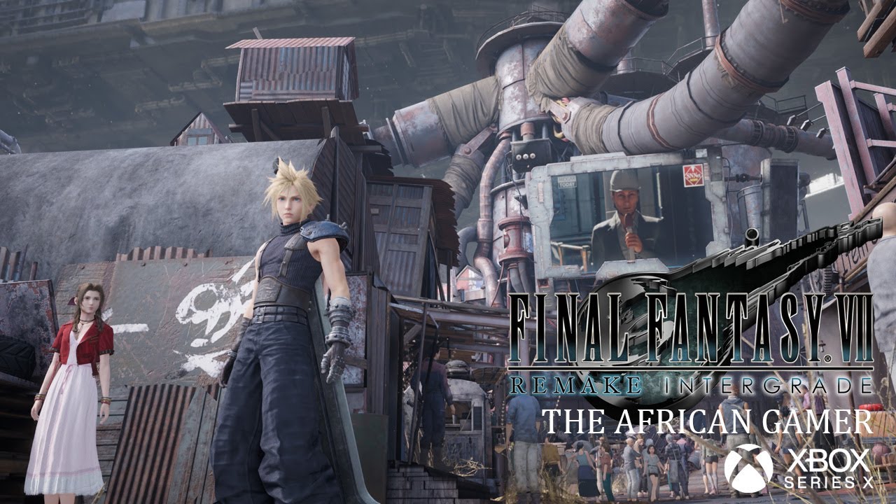 FF7 Remake Xbox Part 6 - Exploring Sector 5 Slums & Aerith’s Secret! (The African Gamer)