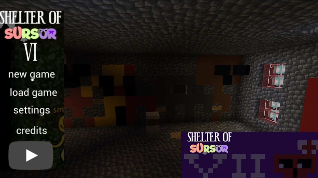 Hice Shelter of sursur 6 en Minecraft !!
