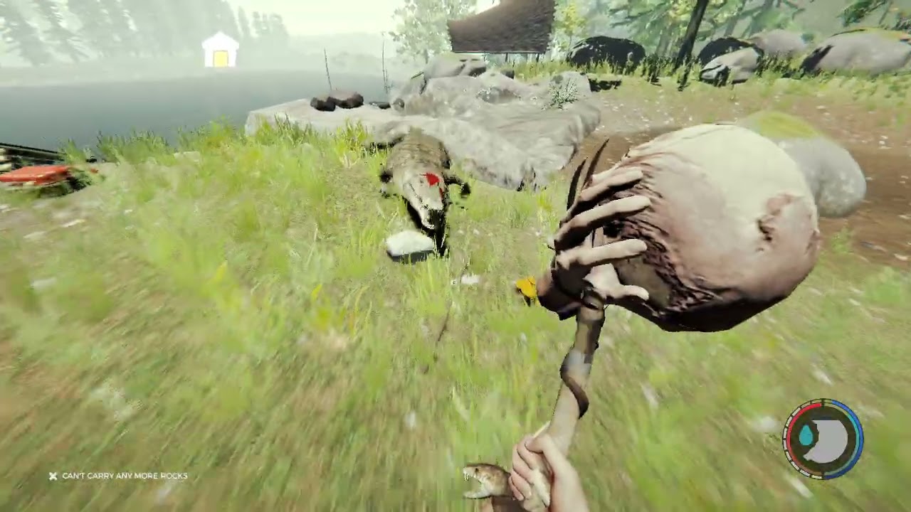 The Forest Make Spears bag and hunting Boars Part 5