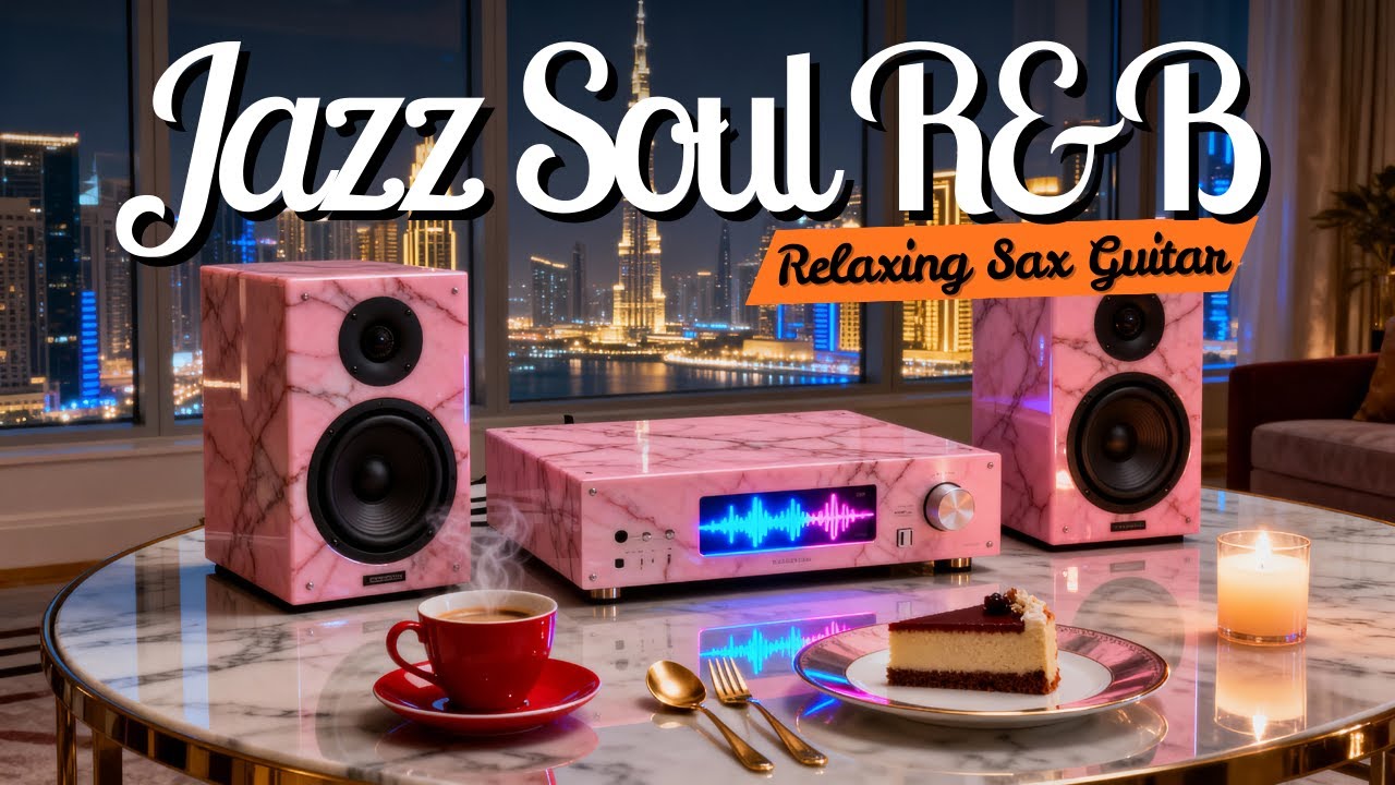 Smooth Jazz & Soulful R&B Instrumentals – Gentle Sax & Guitar for Relaxing Moments