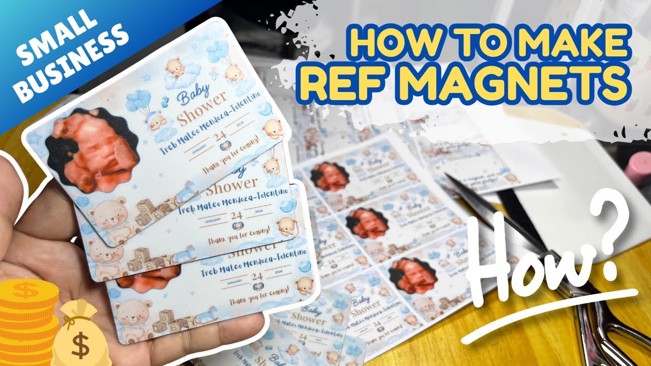 HOW TO MAKE REF MAGNET? 2026 | ATM SIZE | Small business Idea
