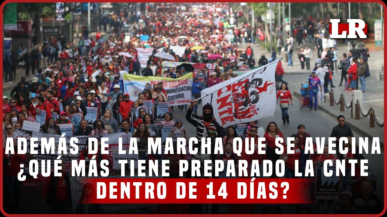 CNTE prepara NUEVO PARO NACIONAL y ACCIONARÁ a NIVEL NACIONAL