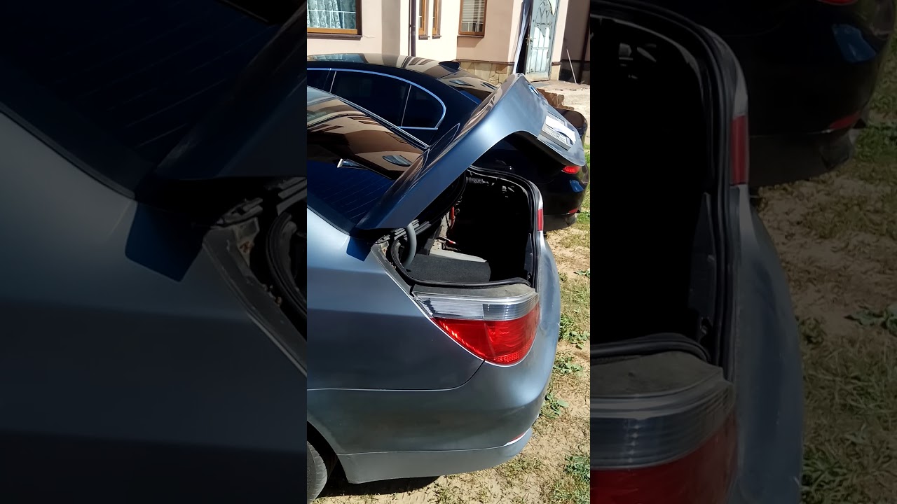 Ремонт багажника. Газовый упор багажника bmw e60