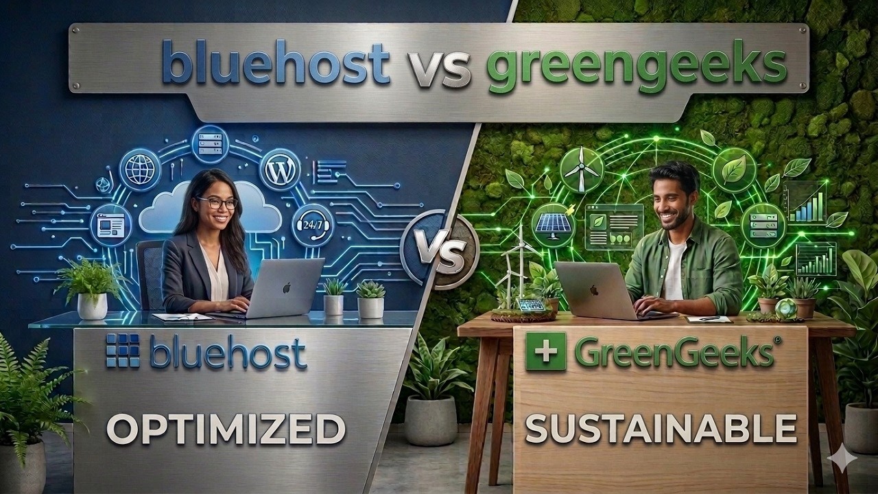 Bluehost vs GreenGeeks - Speed, Price & Performance Compared