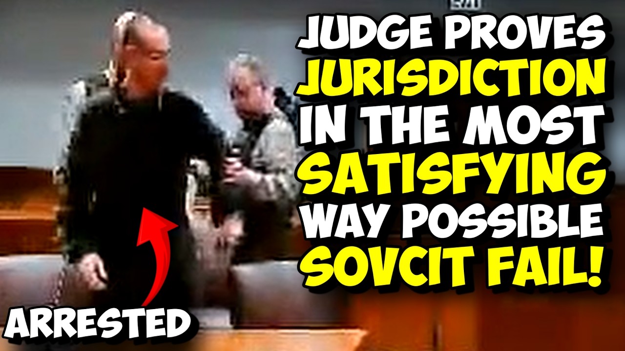 Судья ДОКАЗАЛ, что обладает юрисдикцией над суверенным гражданином, САМЫМ УДОВЛЕТВОРИТЕЛЬНЫМ СПОС...