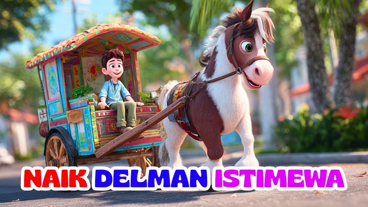 Naik Delman Istimewa - Lagu Anak Indonesia Populer - nursery rhyme Indonesia - TK PAUD
