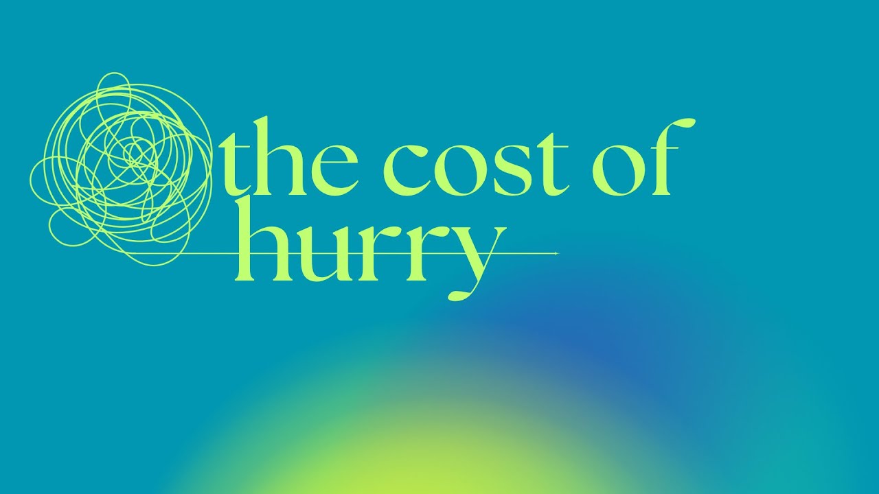 The Cost Of Hurry Part 1 | 02-01-2026 | Pastor Jason Creech