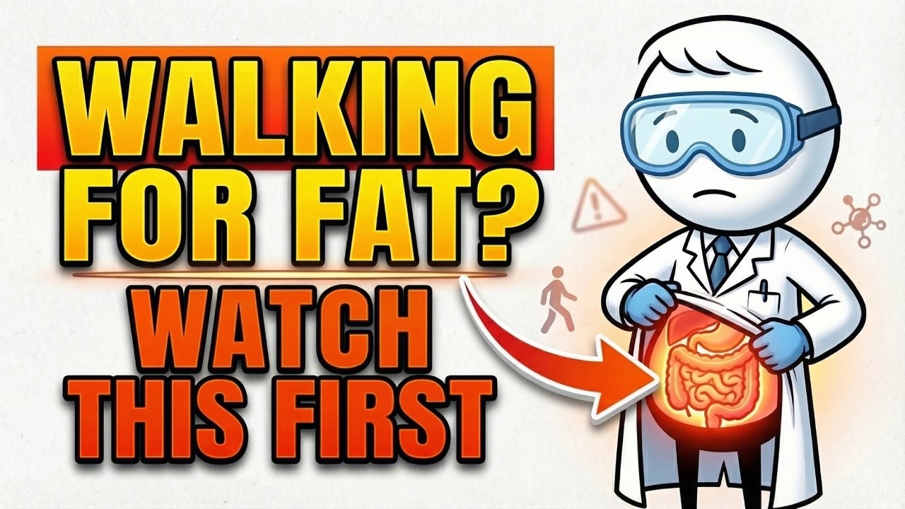If You’re Walking to Burn Visceral Fat, Watch This First