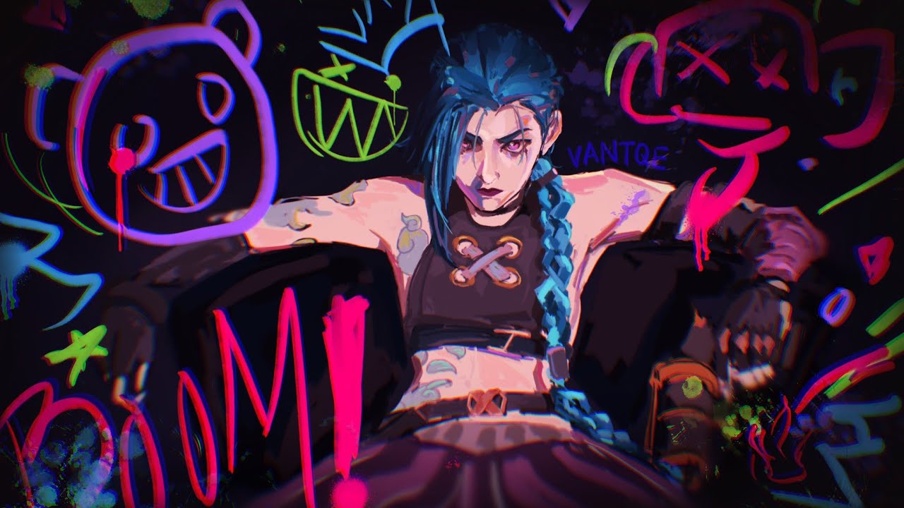 JINX Arcane     Kiss Me Kill Me - ari hicks