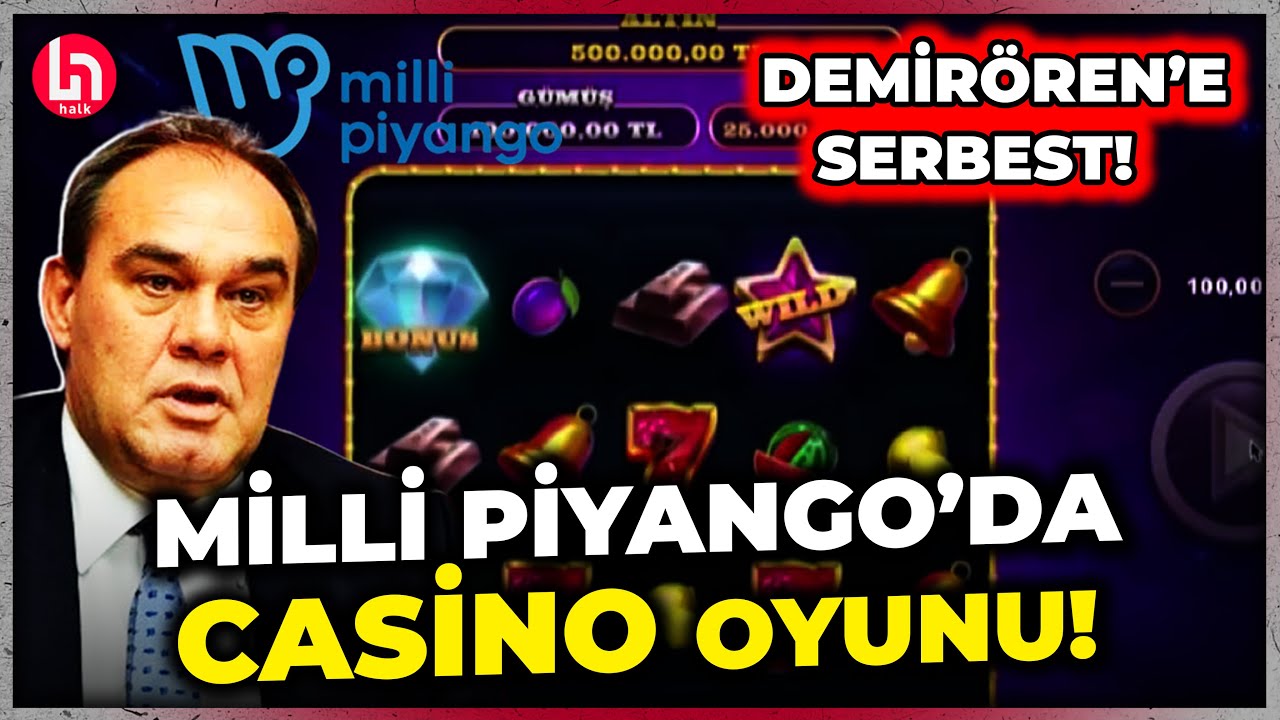 Herkese yasak, Demir&ouml;ren'e serbest! Milli Piyango'da Casino oyunu! &Ouml;zg&uuml;r Karabat a&ccedil;ığa &ccedil;ıkardı!