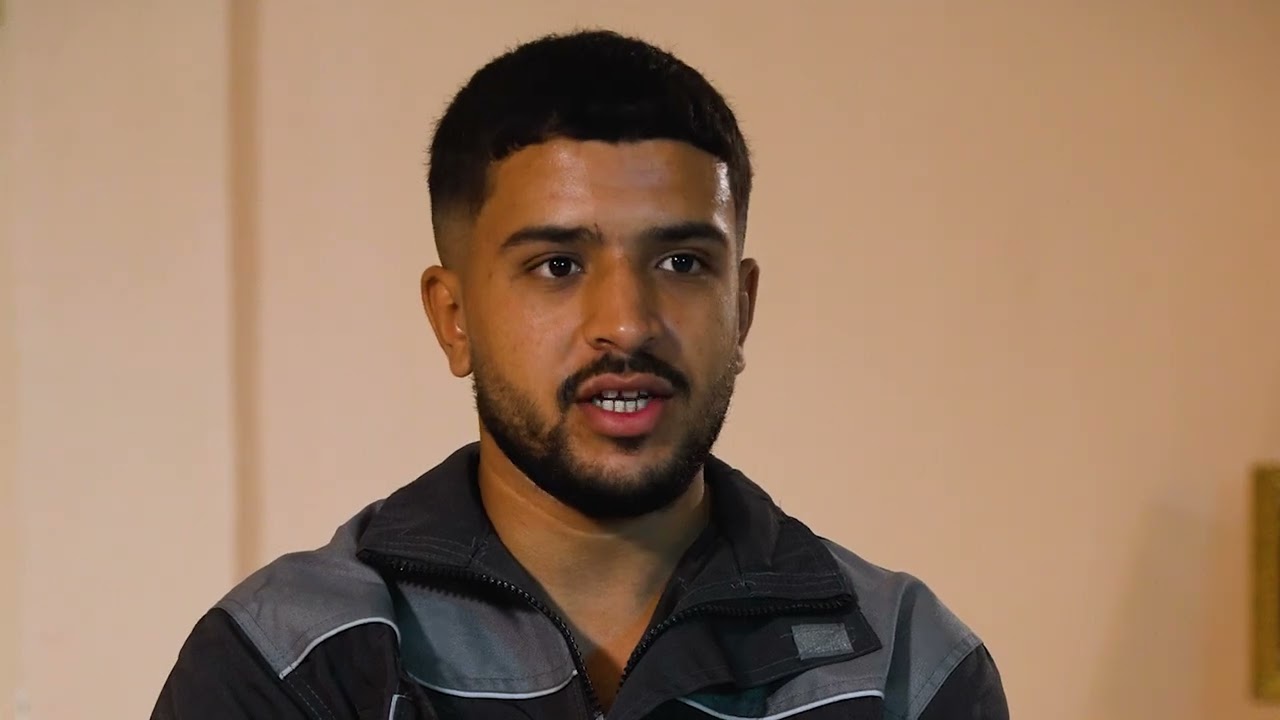 لمقدم محمد أمين، متمهّن في تخصّص الإلكترونيات الصناعية - اولمبياد المهن 2025