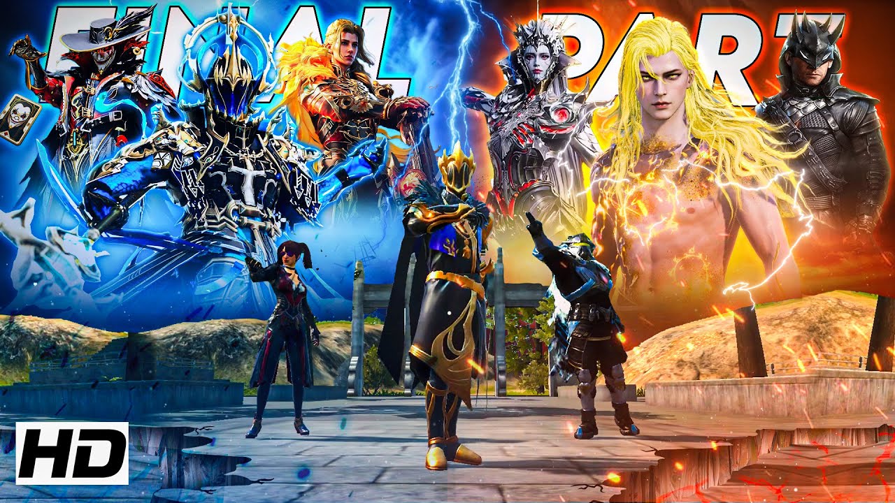 Final Clash: Heros vs Lumen 😈- The Epic Showdown You Can't Miss! | PUBG Movie Finale